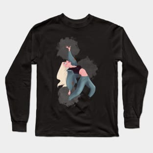 Girl dancing Long Sleeve T-Shirt